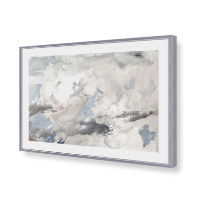 [Color:Polished Chrome], Picture of art in a Polished Chrome frame of the corner