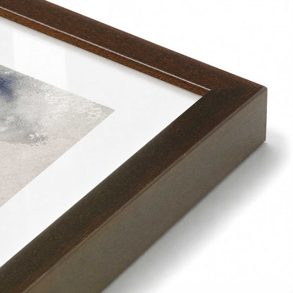 [Color:Belvinder Brown], Picture of art in a Polished Chrome frame at an angle