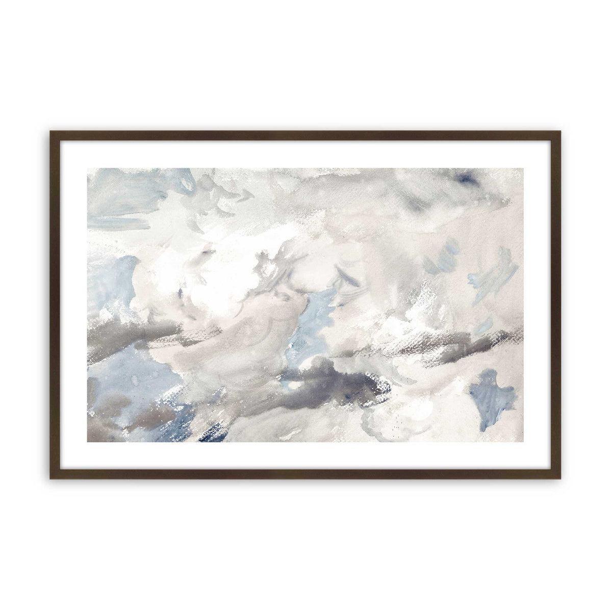 [Color:Belvinder Brown], Picture of art in a Polished Chrome frame