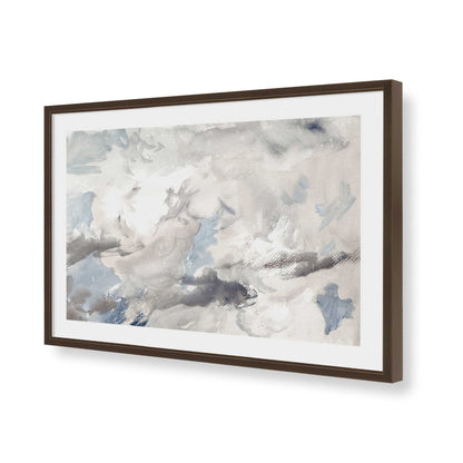 [Color:Belvinder Brown], Picture of art in a Polished Chrome frame of the corner