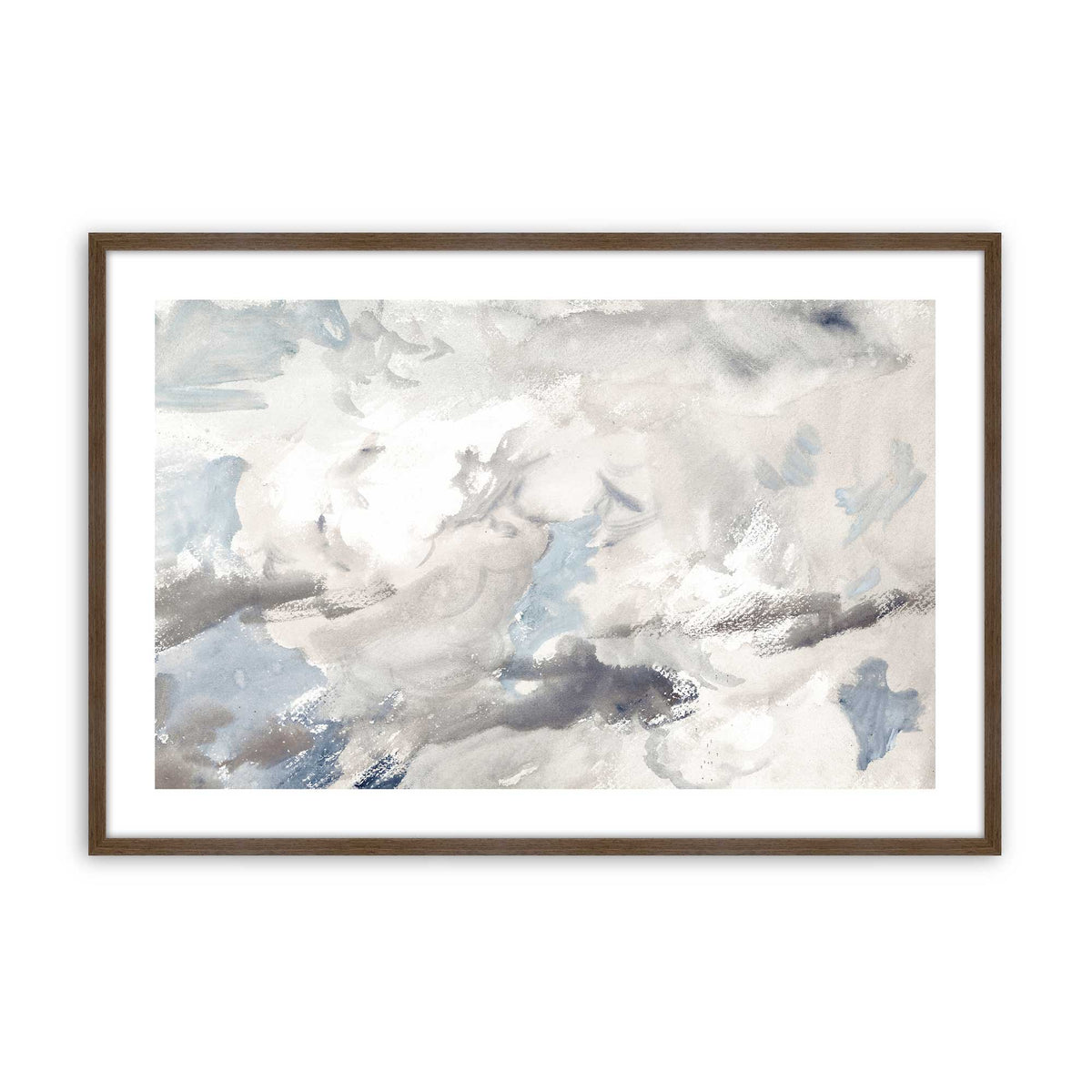 [Color:Walnut], Picture of art in a Polished Chrome frame
