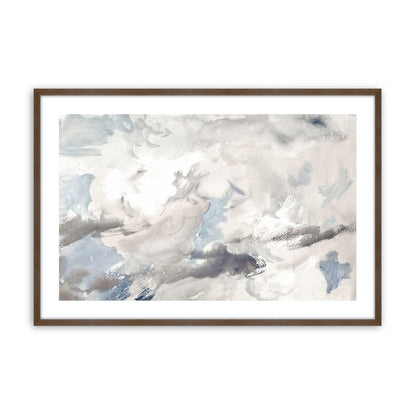 [Color:Walnut], Picture of art in a Polished Chrome frame