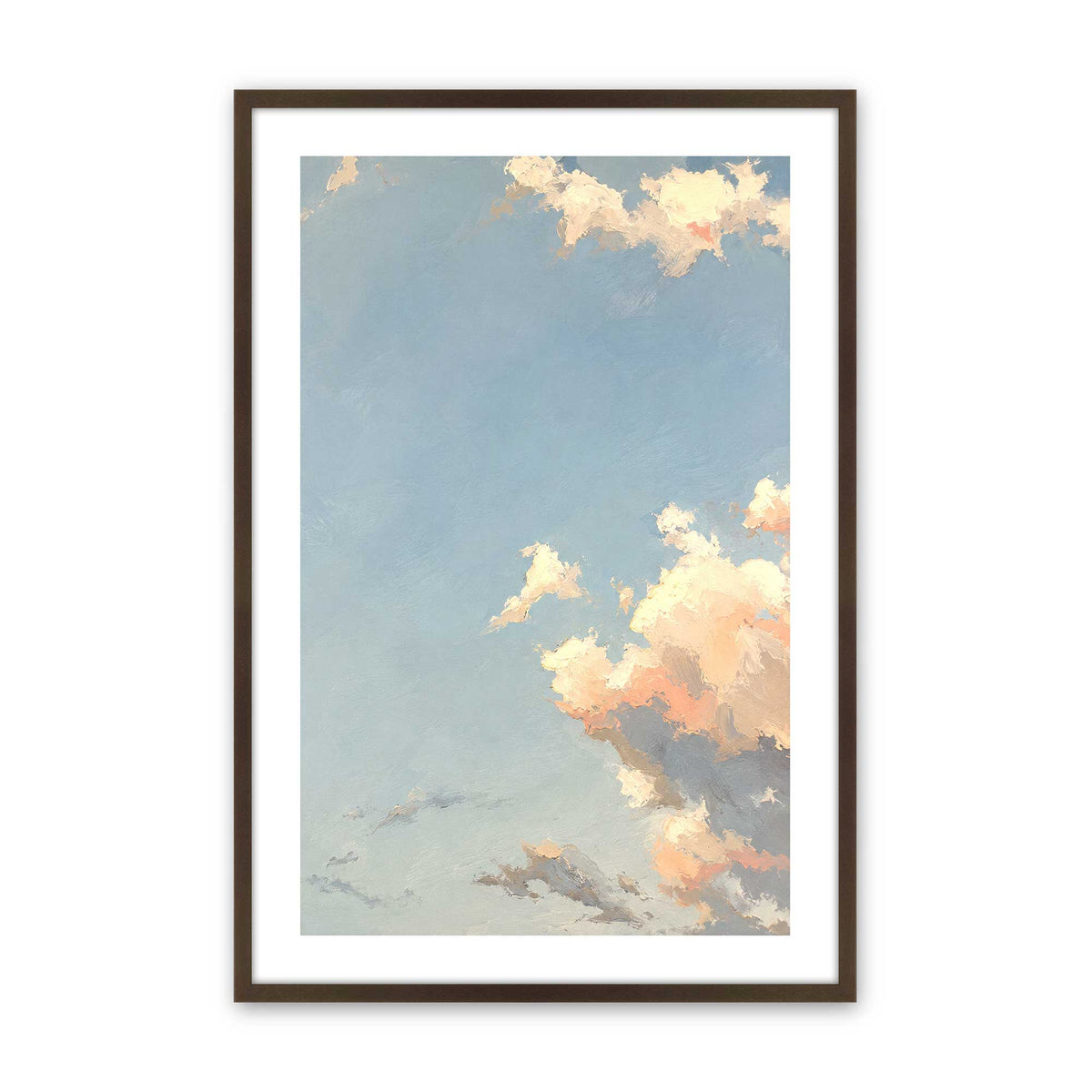 [Color:Belvinder Brown], Picture of art in a Belvinder Brown frame