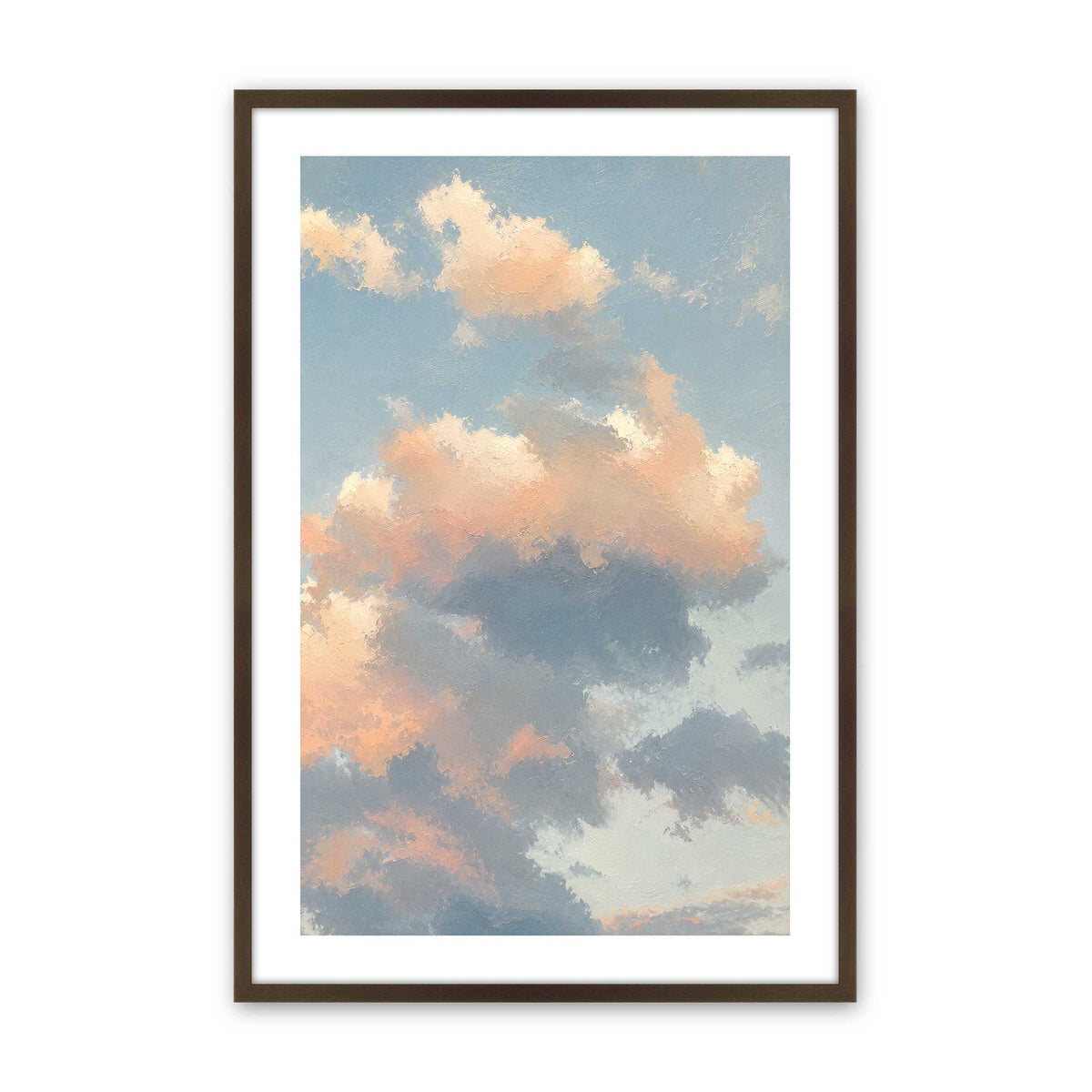 [Color:Belvinder Brown], Picture of art in a Belvinder Brown frame