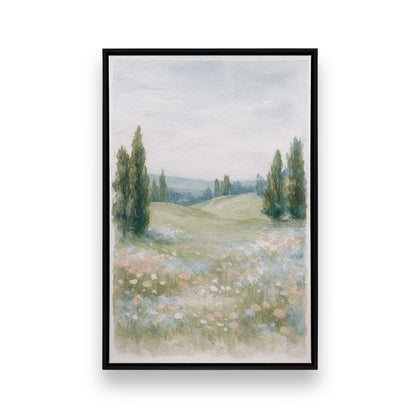 [Color:Satin Black], Picture of art in a Satin Black frame