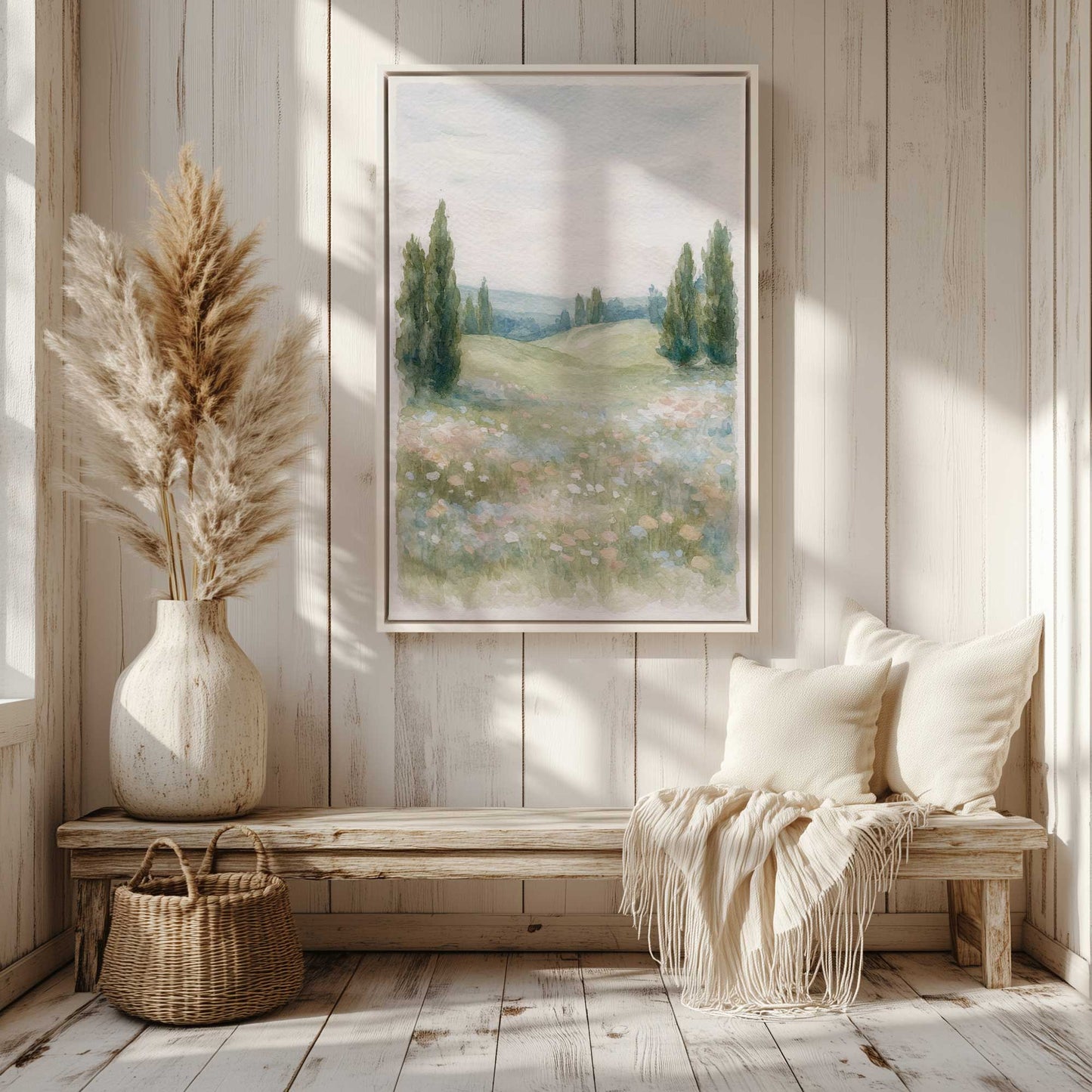 Picture of art in a room