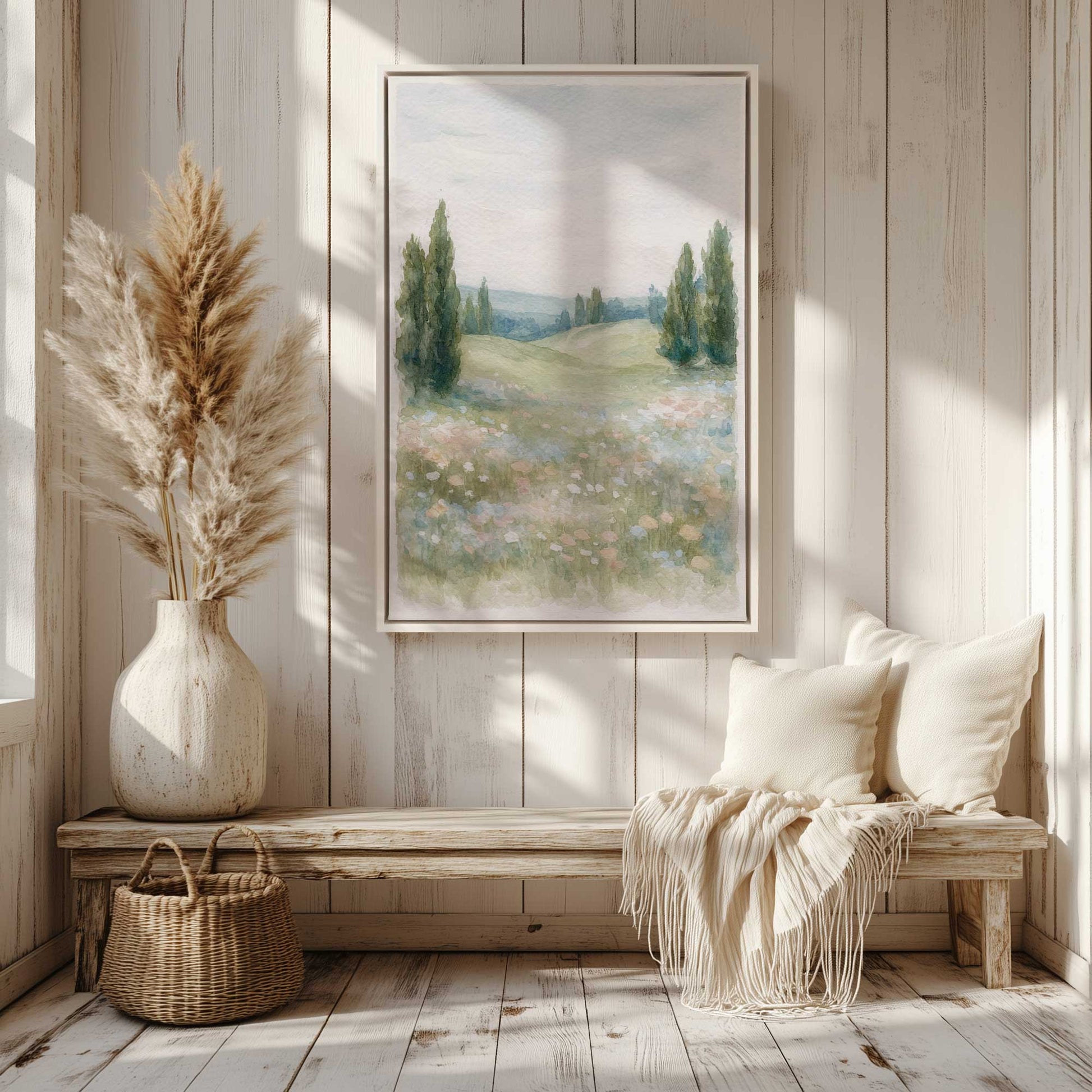 Picture of art in a room