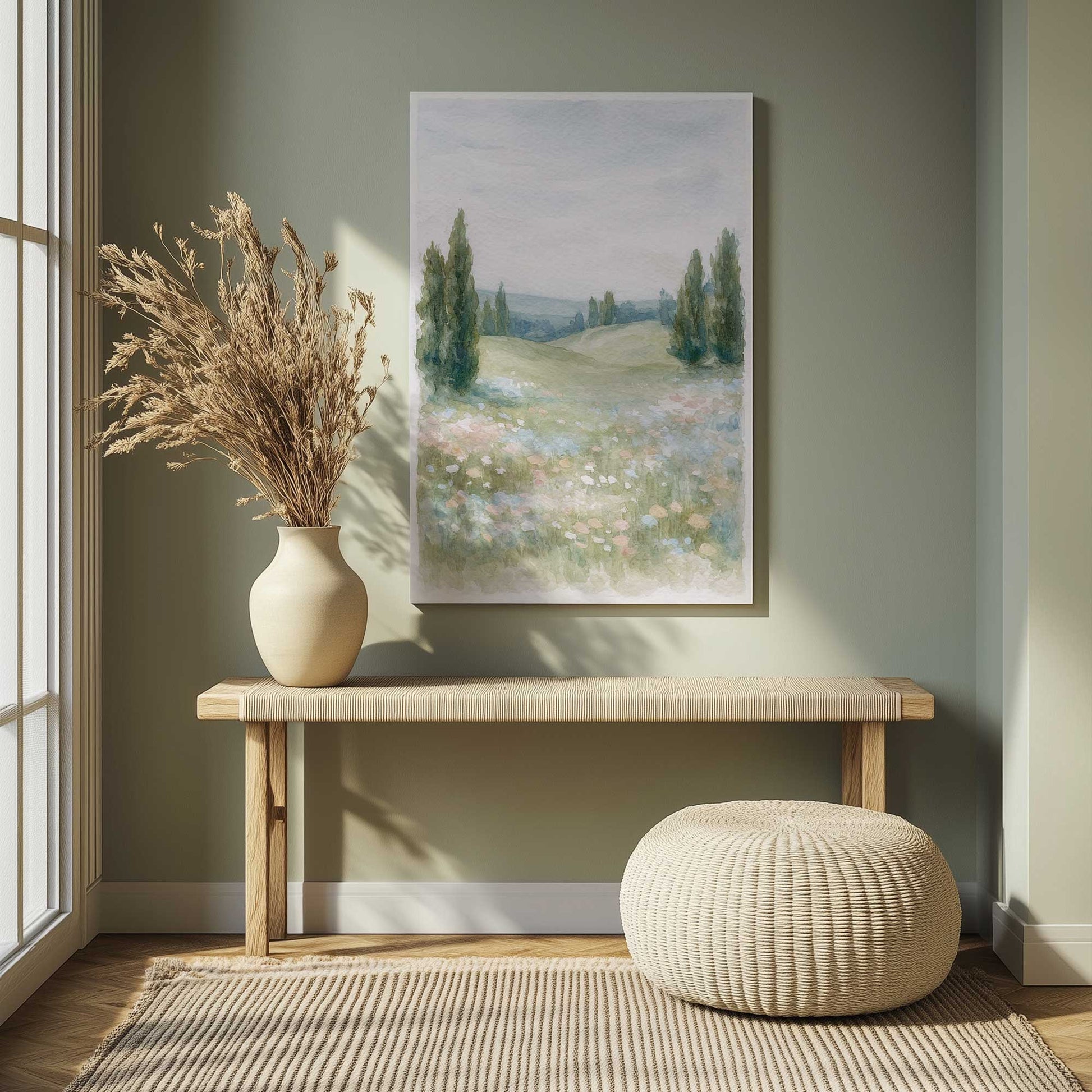 Picture of art in a room