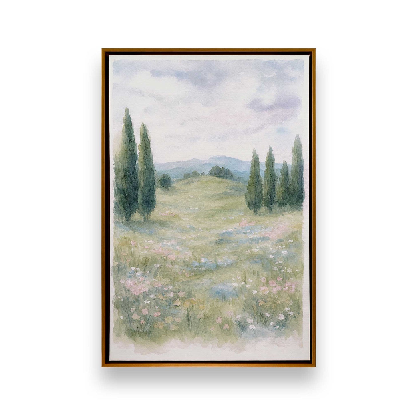 [Color:Polished Gold], Picture of art in a Polished Gold frame