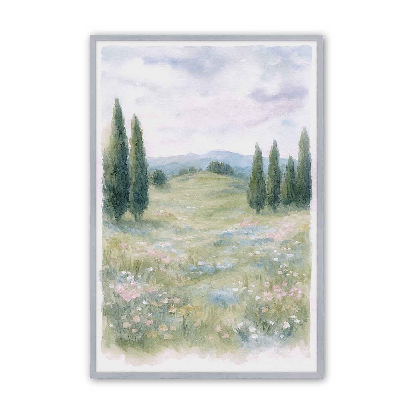[Color:Polished Chrome], Picture of art in a Polished Chrome frame