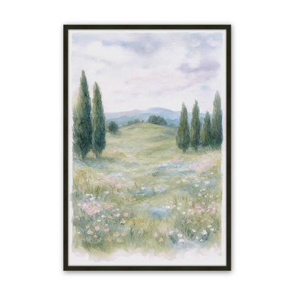 [Color:Satin Black], Picture of art in a Satin Black frame