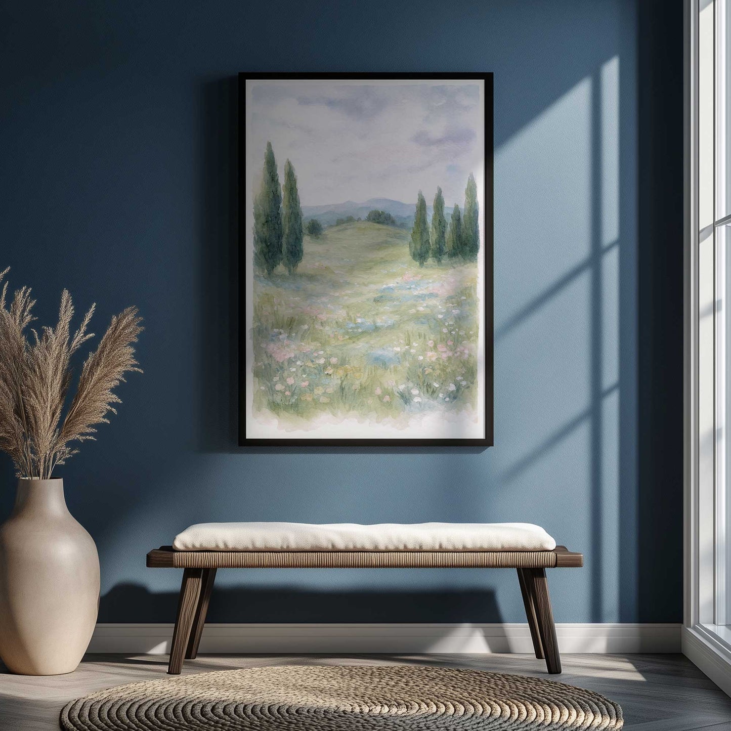 Picture of art in a room