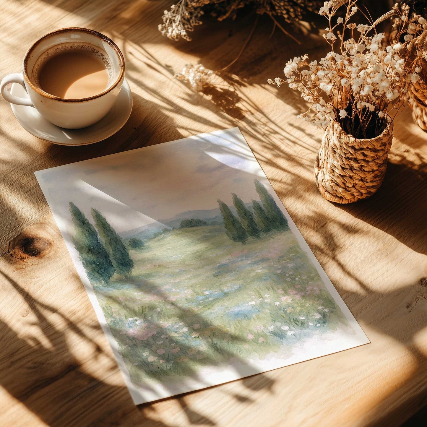 [Color:Rolled Print], Picture of close up of art