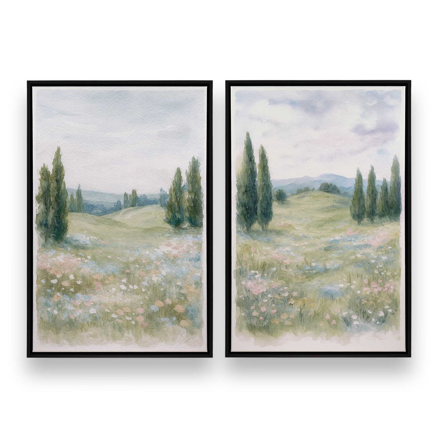 [Color:Satin Black], Picture of art in a Satin Black frame