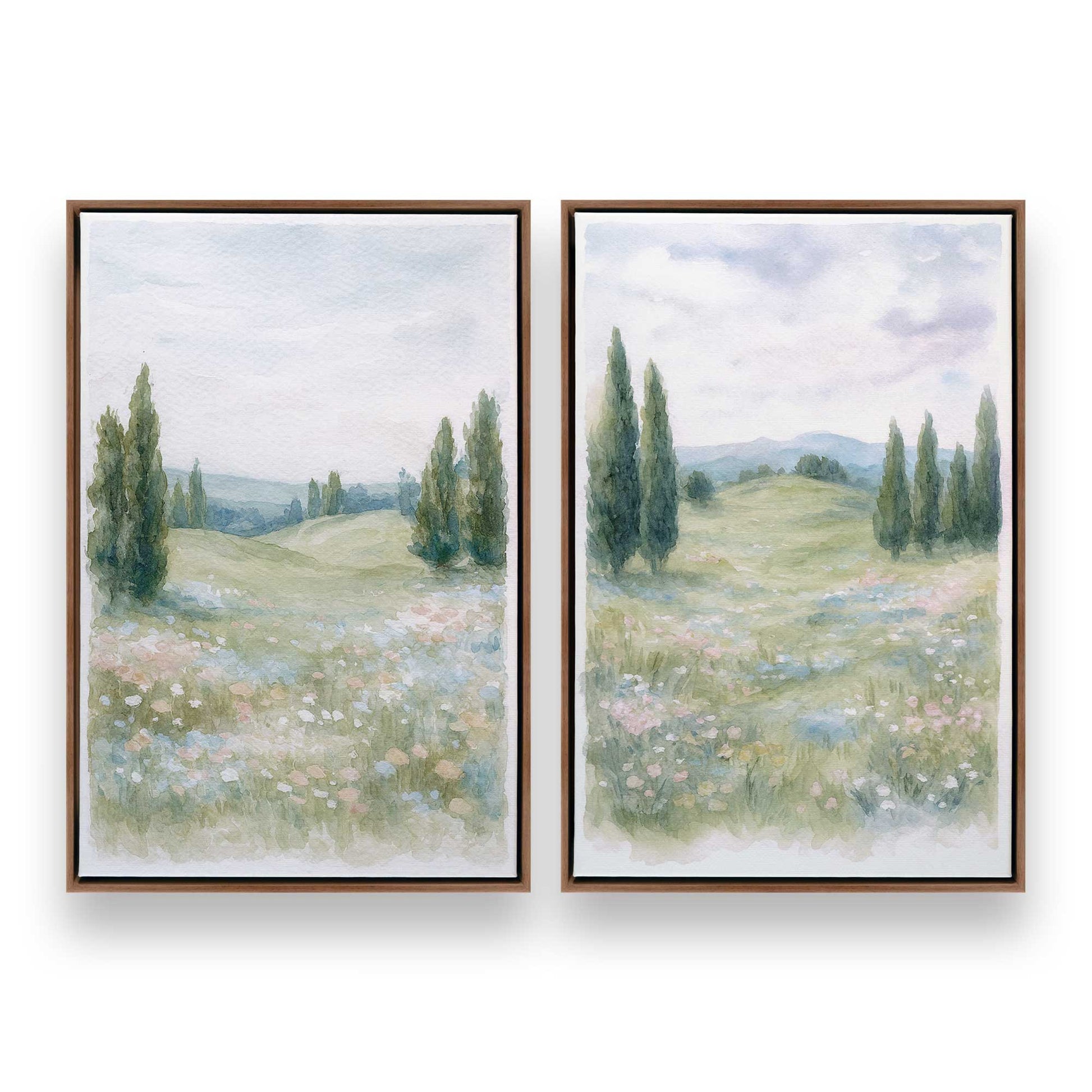 [Color:Walnut], Picture of art in a Walnut frame