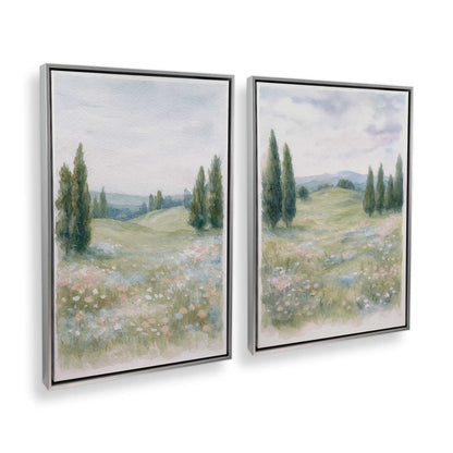 [Color:Polished Chrome], Picture of art in a Polished Chrome frame at an angle