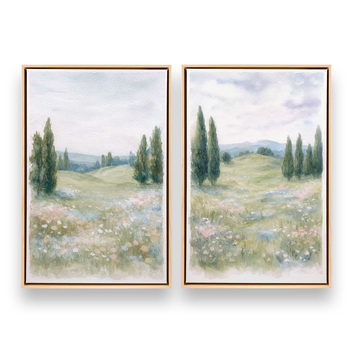 [Color:American Maple], Picture of art in a American Maple frame