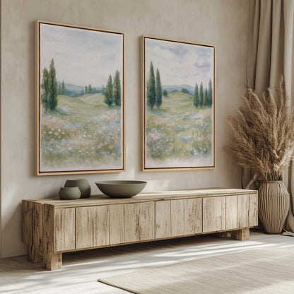 [Color:American Maple], Picture of art in a American Maple frame