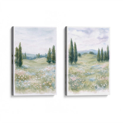 [Color:Stretched Canvas], Picture of art at an angle