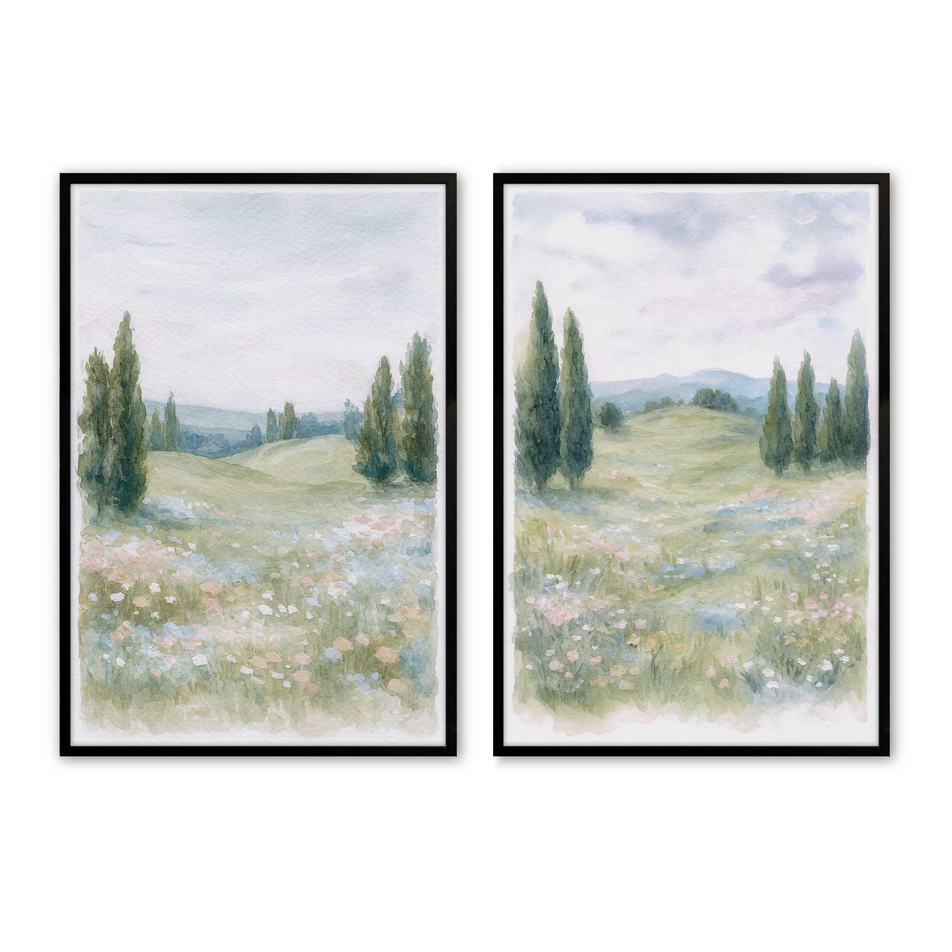[Color:Satin Black], Picture of art in a Satin Black frame