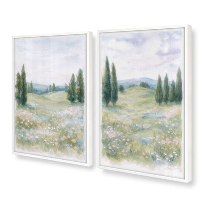 [Color:Opaque White], Picture of art in a Opaque White frame at an angle
