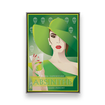 [Color:Polished Chrome], Picture of art in a Polished Chrome frame