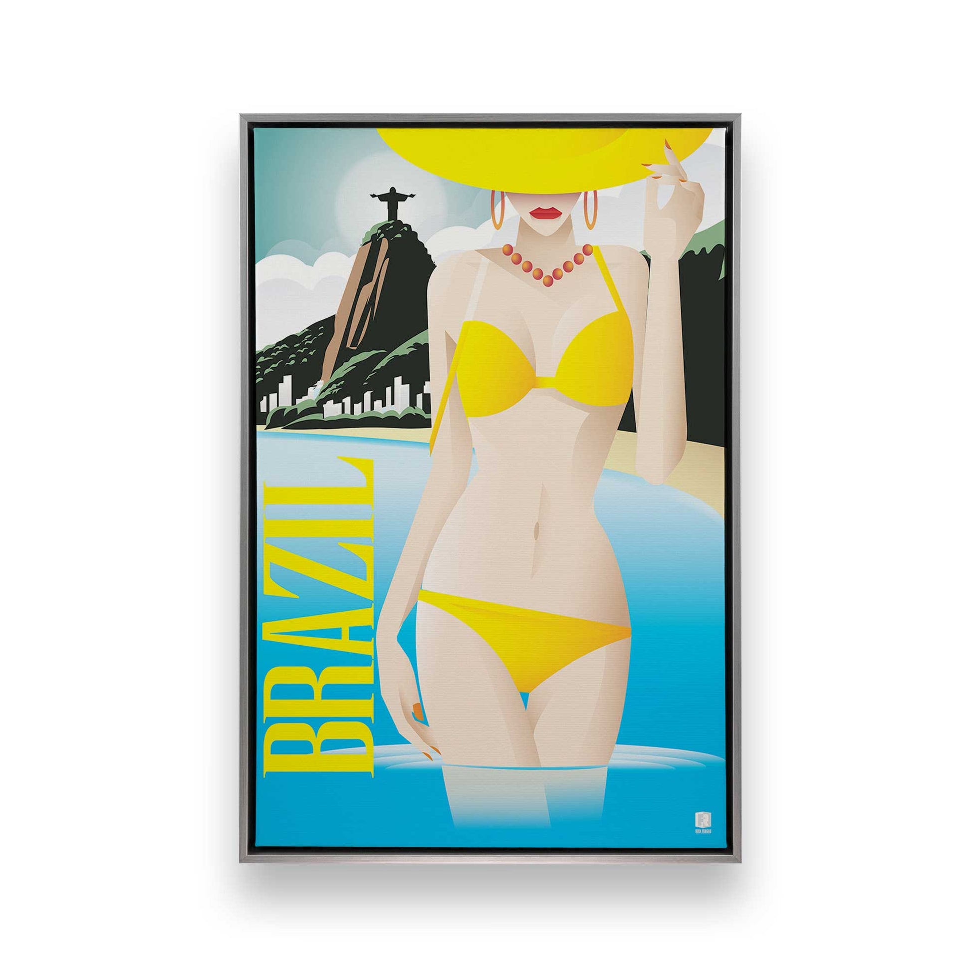 [Color:Polished Chrome], Picture of art in a Polished Chrome frame