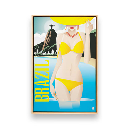 [Color:American Maple], Picture of art in a American Maple frame