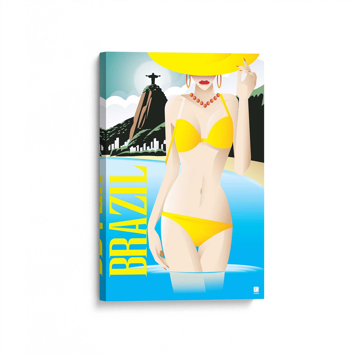 Viva Brazil Canvas Print