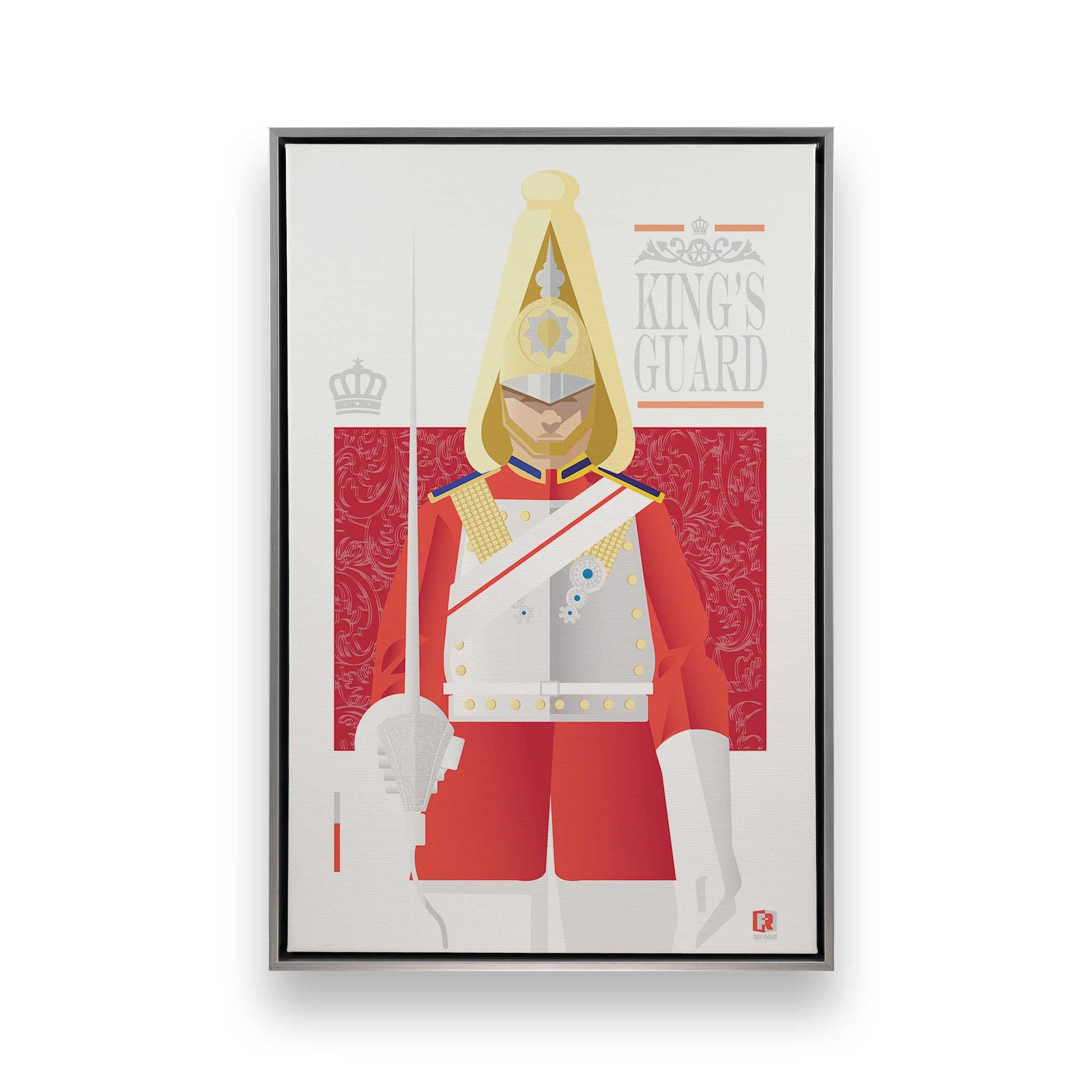 [Color:Polished Chrome], Picture of art in a Polished Chrome frame