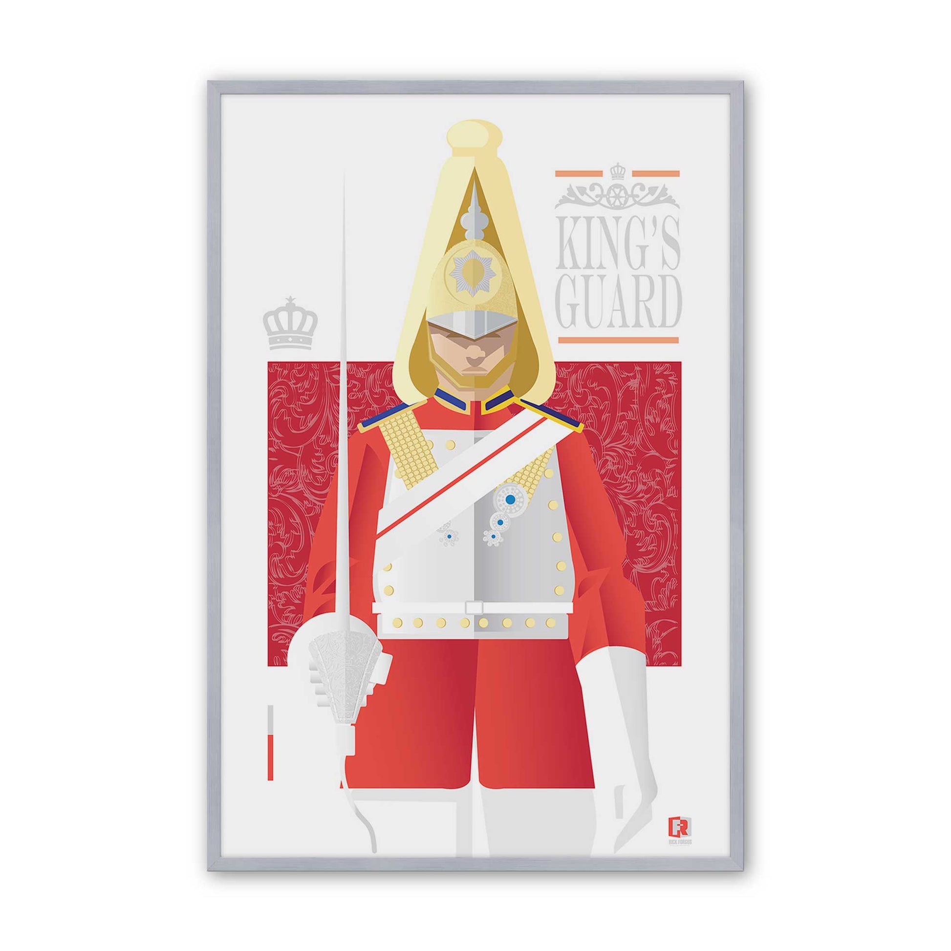 [Color:Polished Chrome], Picture of art in a Polished Chrome frame