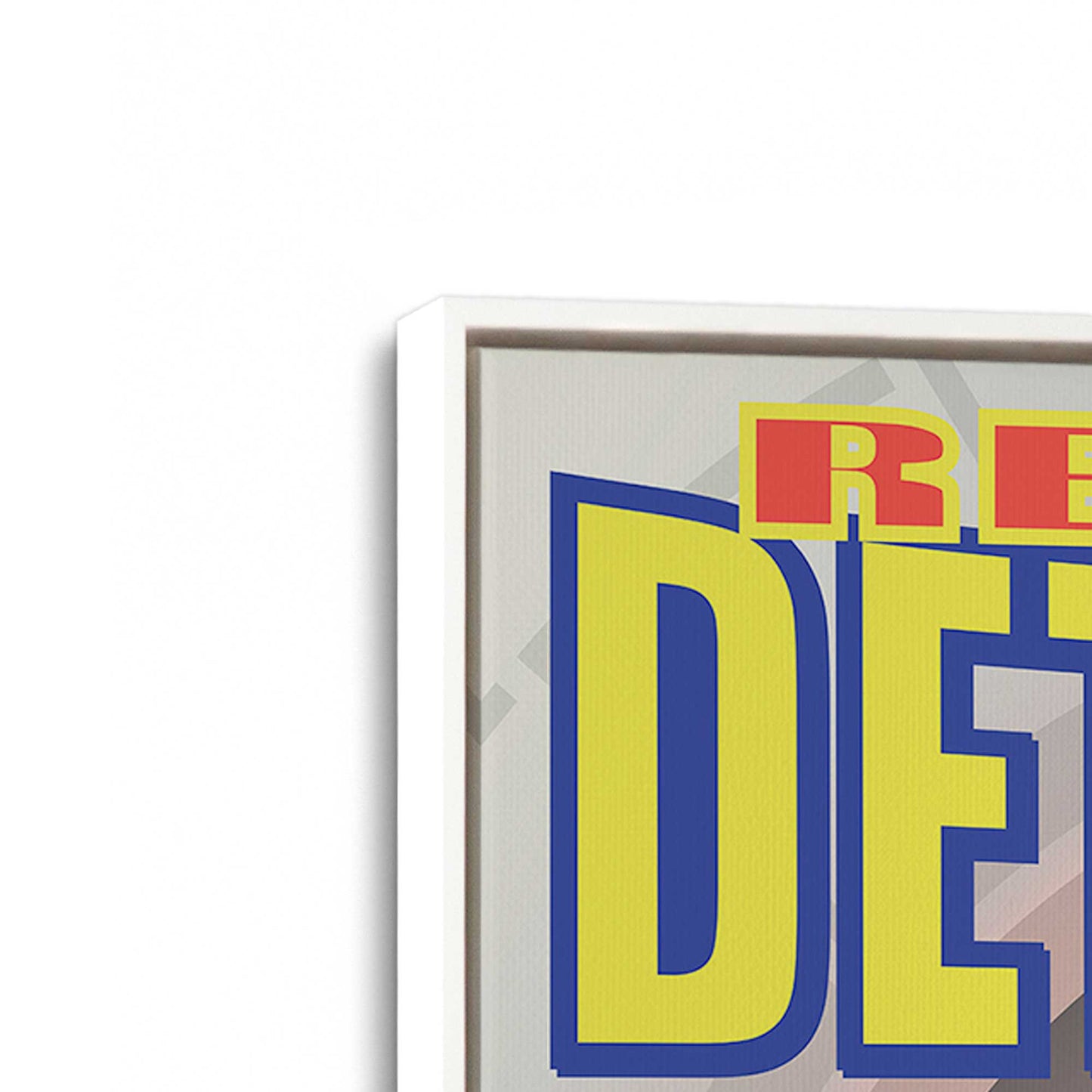 Red Devil Detective Canvas Print