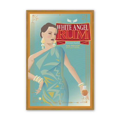 [Color:Polished Gold], Picture of art in a Polished Gold frame
