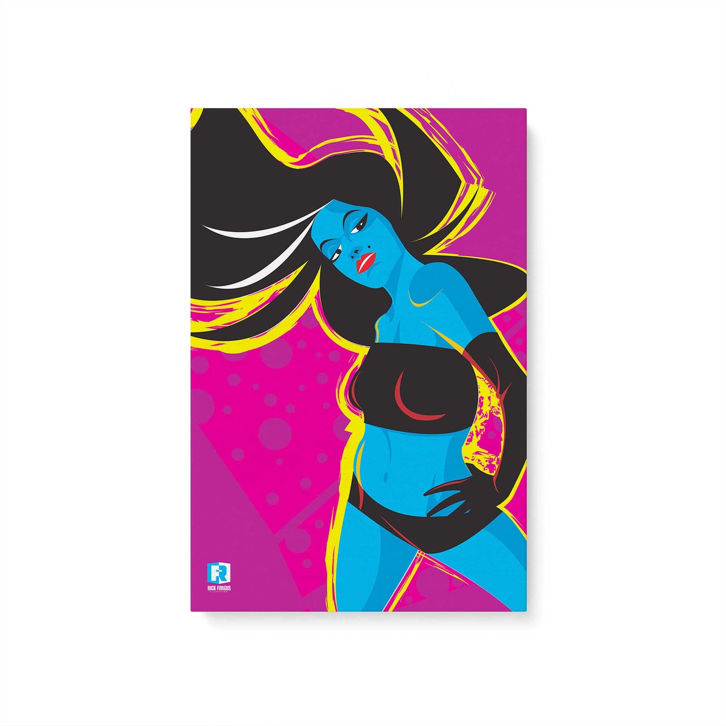 [Color:Stretched Canvas], Picture of art