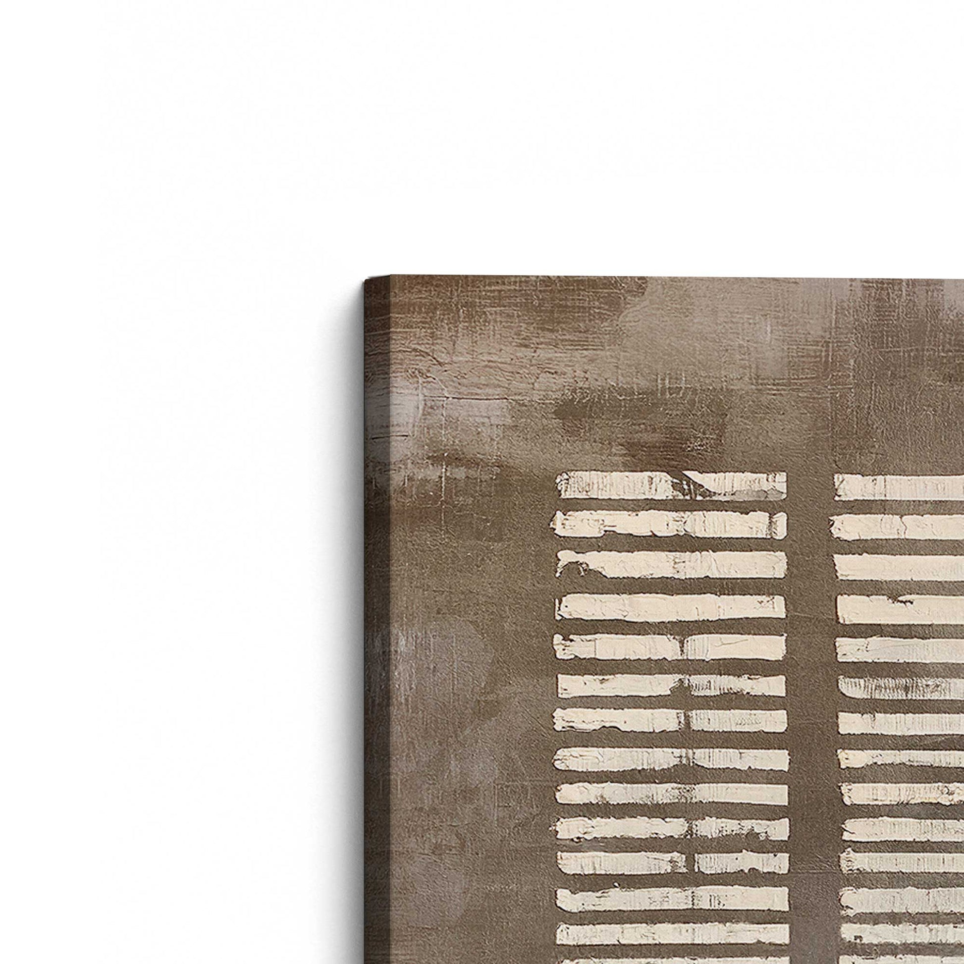[Color:Stretched Canvas], Picture of the corner of the art