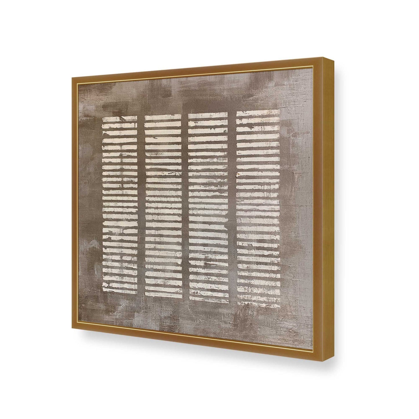 [Color:Polished Gold], Picture of art in a Polished Gold frame of the corner