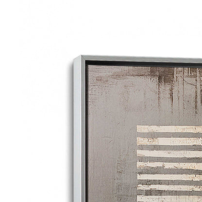[Color:Polished Chrome], Picture of art in a Polished Chrome frame at an angle