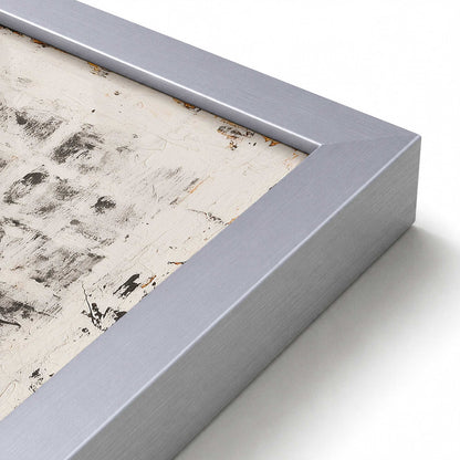 [Color:Polished Chrome], Picture of art in a Polished Chrome frame at an angle