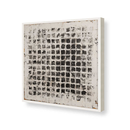 [Color:Opaque White], Picture of art in a Opaque White frame of the corner