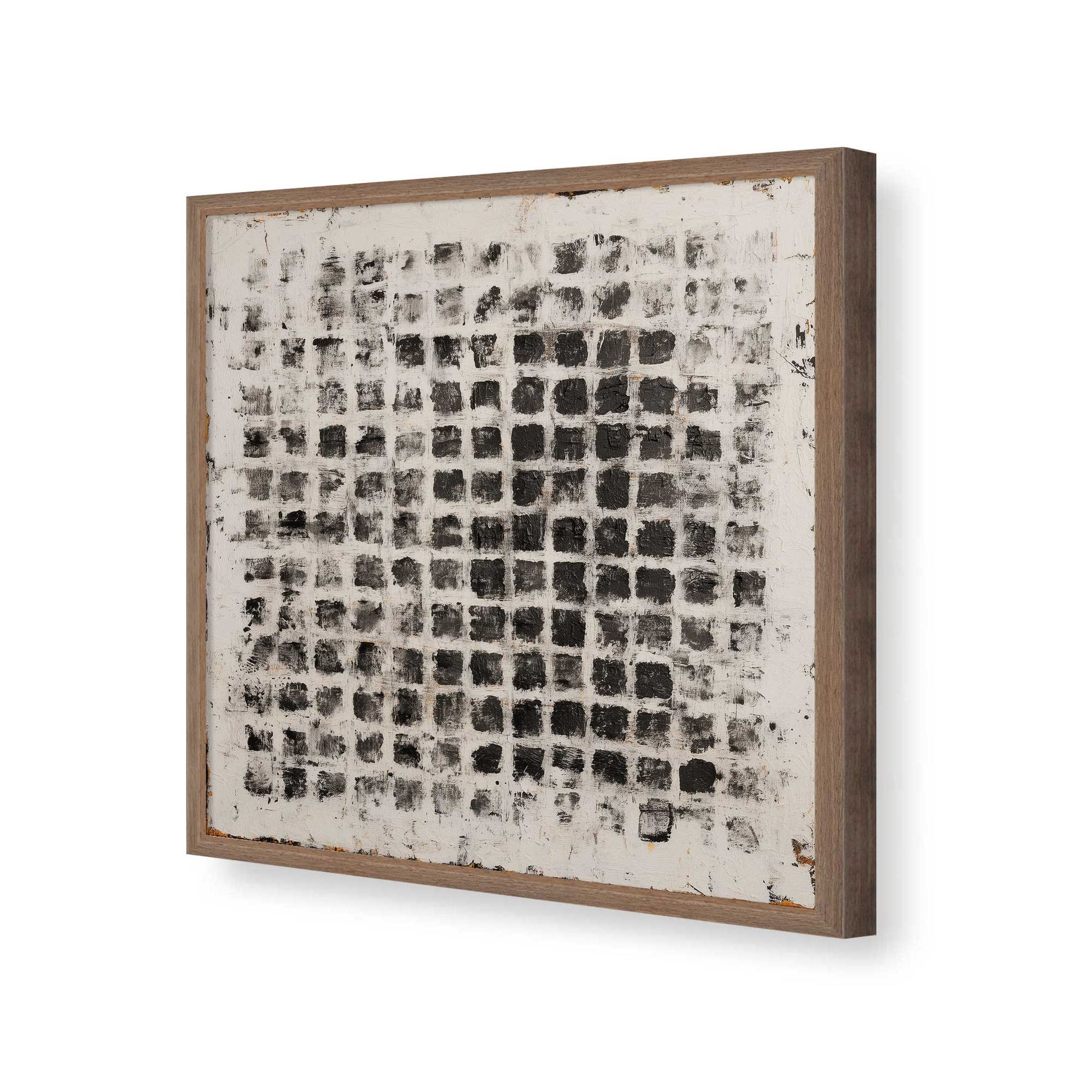 [Color:Walnut], Picture of art in a Walnut frame of the corner