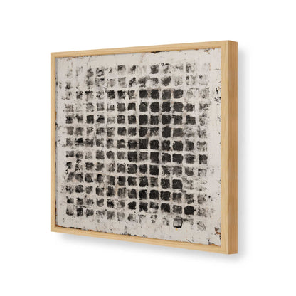 [Color:American Maple], Picture of art in a American Maple frame of the corner