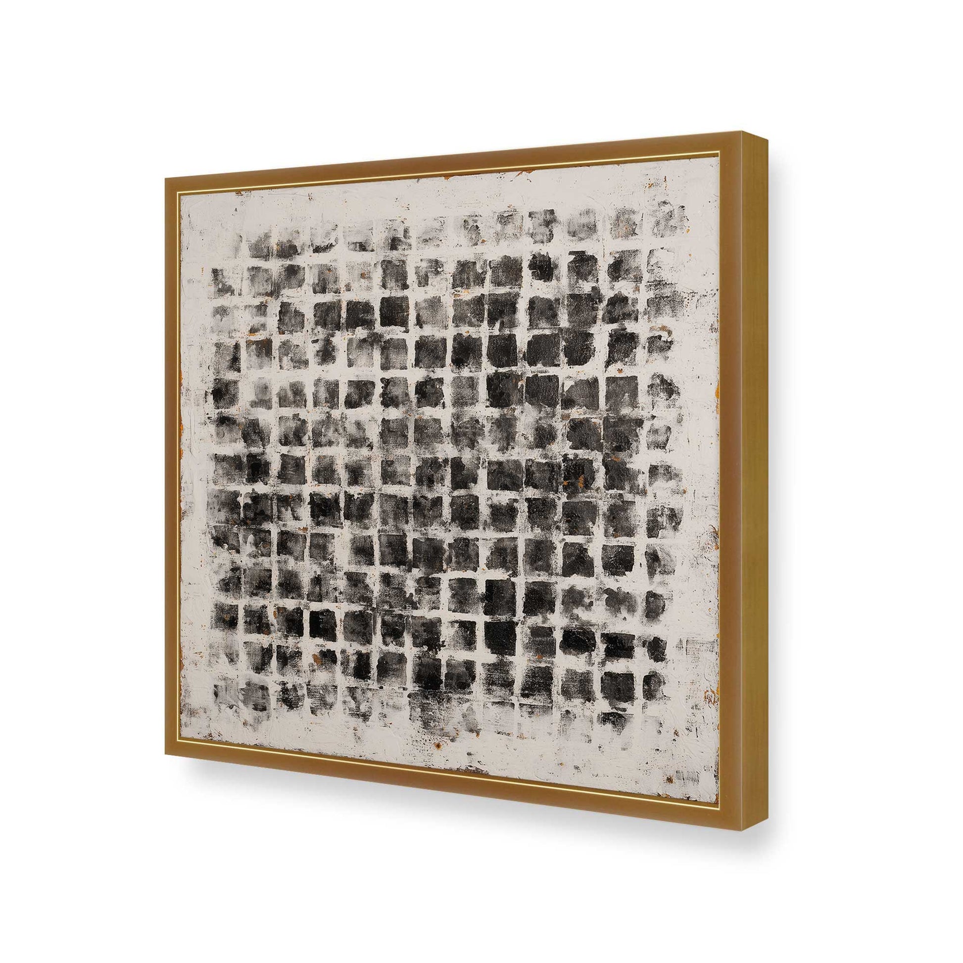 [Color:Polished Gold], Picture of art in a Polished Gold frame of the corner