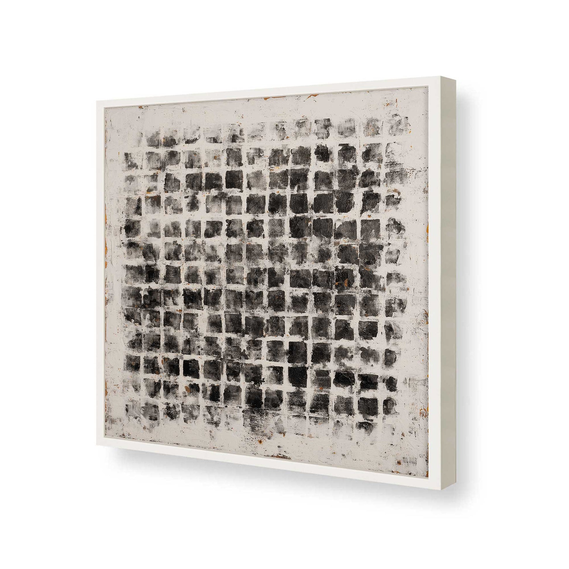 [Color:Opaque White], Picture of art in a Opaque White frame of the corner