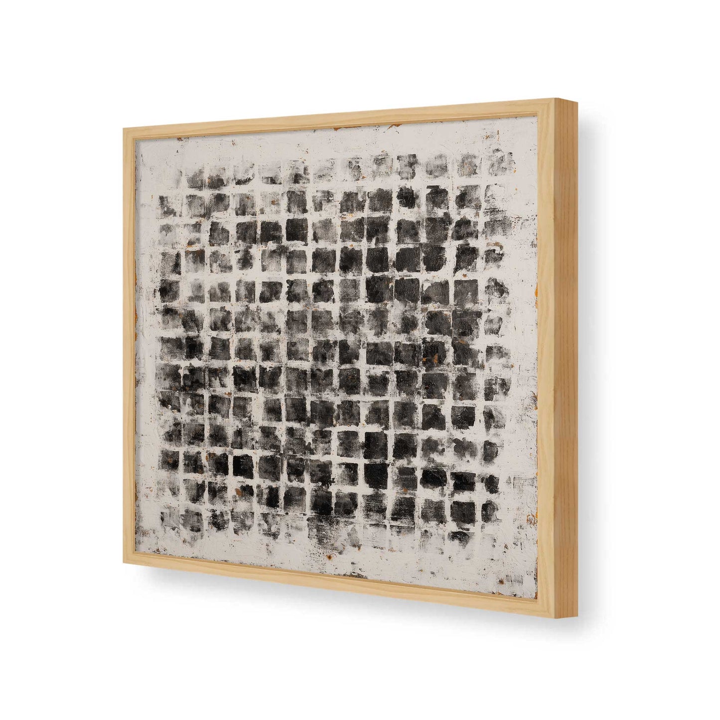 [Color:American Maple], Picture of art in a American Maple frame of the corner