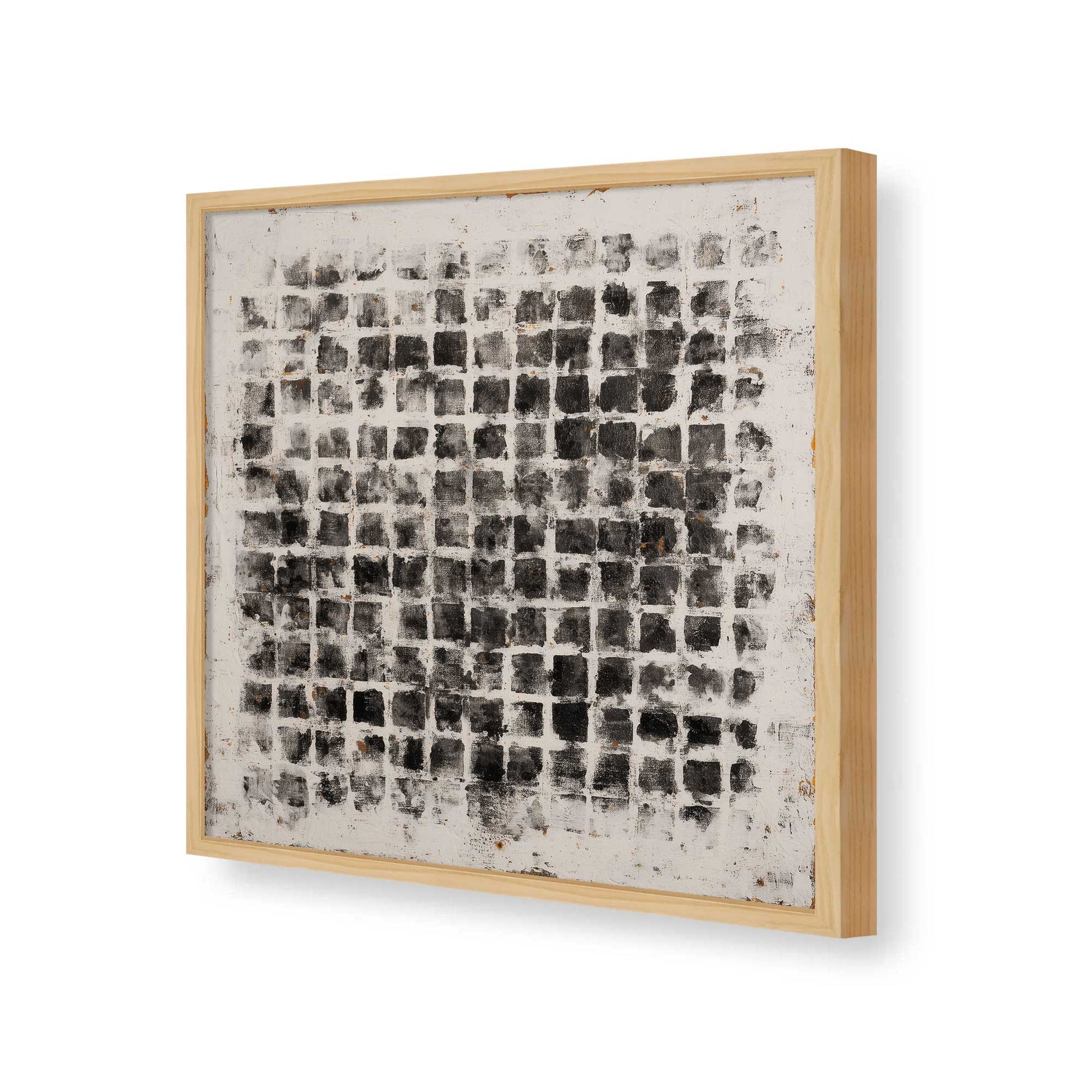 [Color:American Maple], Picture of art in a American Maple frame of the corner