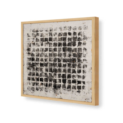 [Color:American Maple], Picture of art in a American Maple frame of the corner