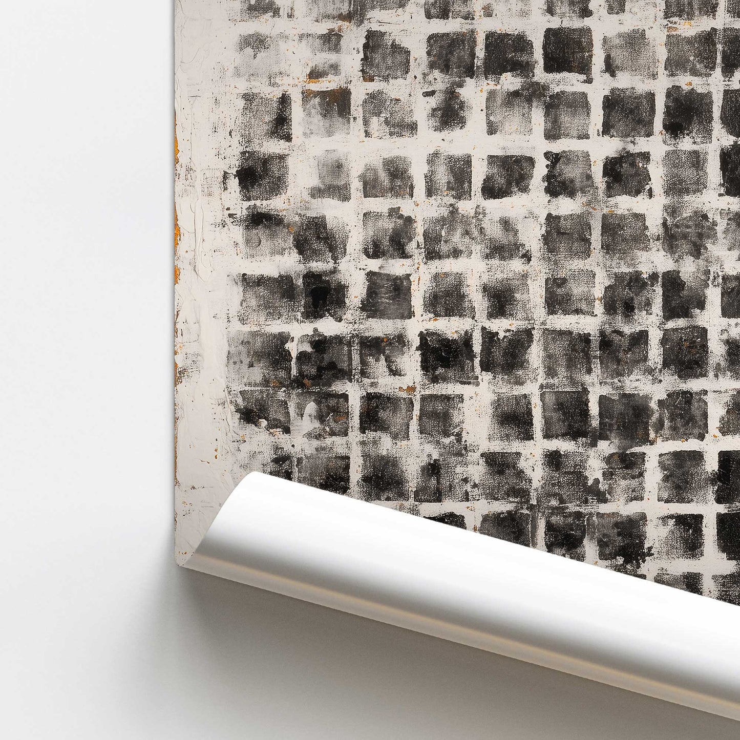 [Color:Rolled Print], Picture of close up of art