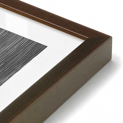 [Color:Belvinder Brown], Picture of art in a Belvinder Brown frame at an angle