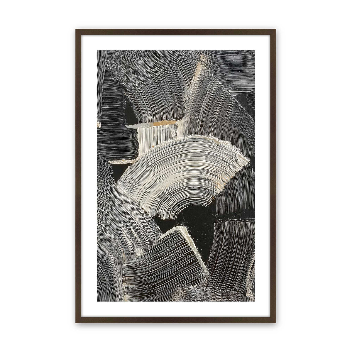 [Color:Brown], Picture of art in a Brown frame