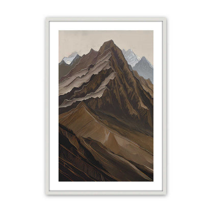 [Color:Opaque White], Picture of art in an Opaque White frame